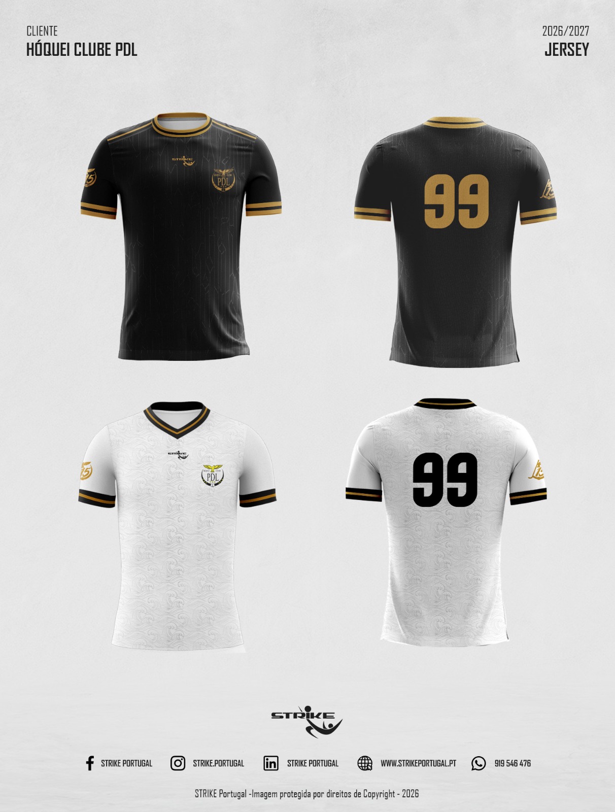 Camisola de jogo, Principal (branca)
